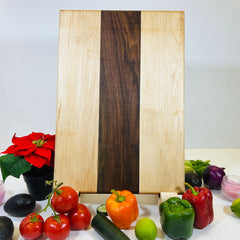 Carmel Split Customizable Handmade Cutting Board | CB11