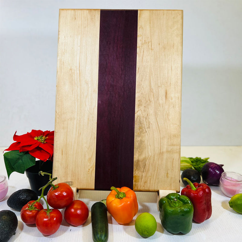 Carmine Interval Customizable Handmade Cutting Board | CB22